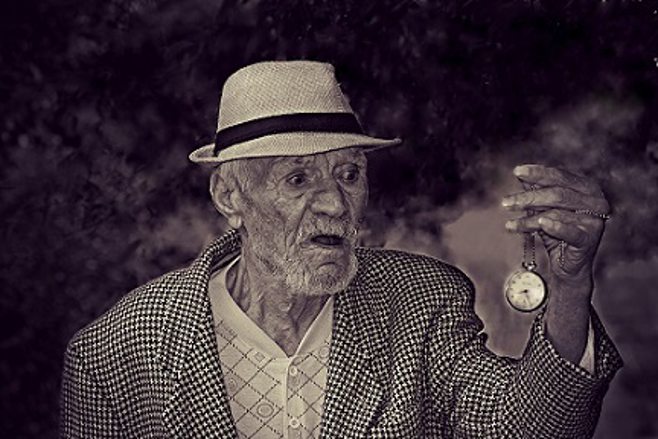Wise elder man Wise elder man